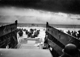 Plage d'Omaha Beach le 6 juin 1944